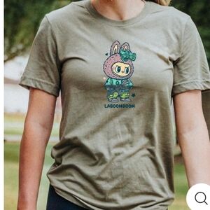 Labubu Laboomboom Nine Line T Shirt Nwot Large
